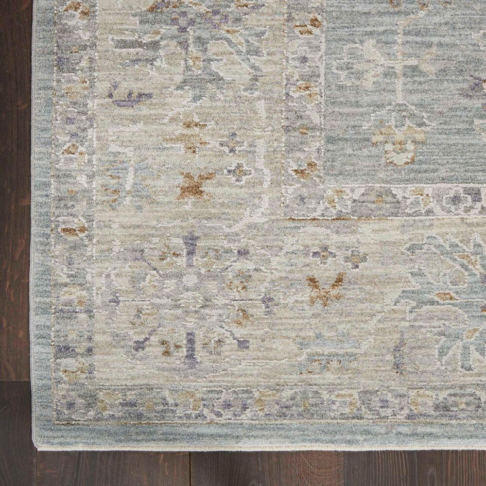 Nourison Infinite 2&#39;3&quot; x 10&#39;2&quot; Blue Runner, , large