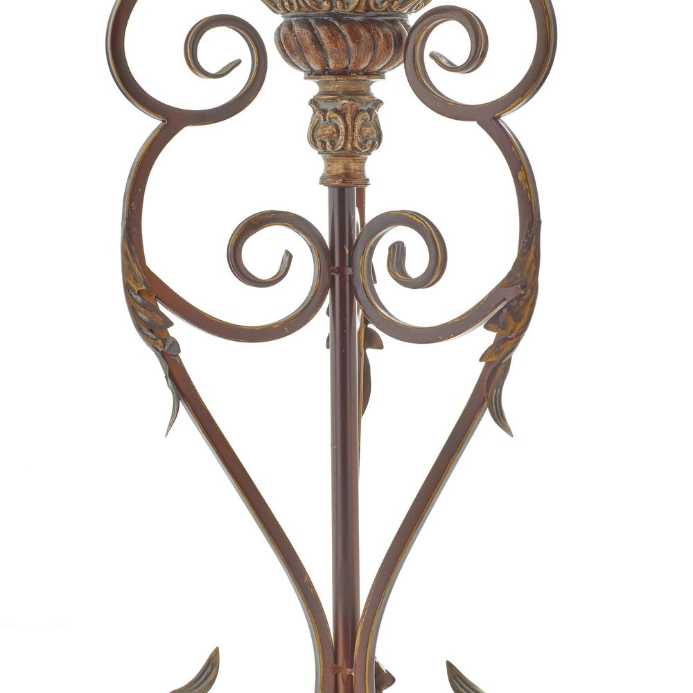 Maple and Jade 29&quot; Mediterranean Uplight in Dark Brown &#40;Set of 2&#41;, , large
