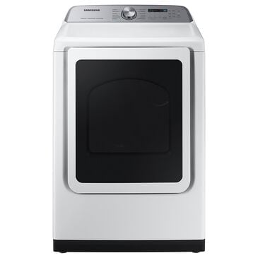 Samsung 7.4 Cu. Ft. Smart Gas Dryer with Steam Sanitize+ in White, , large
