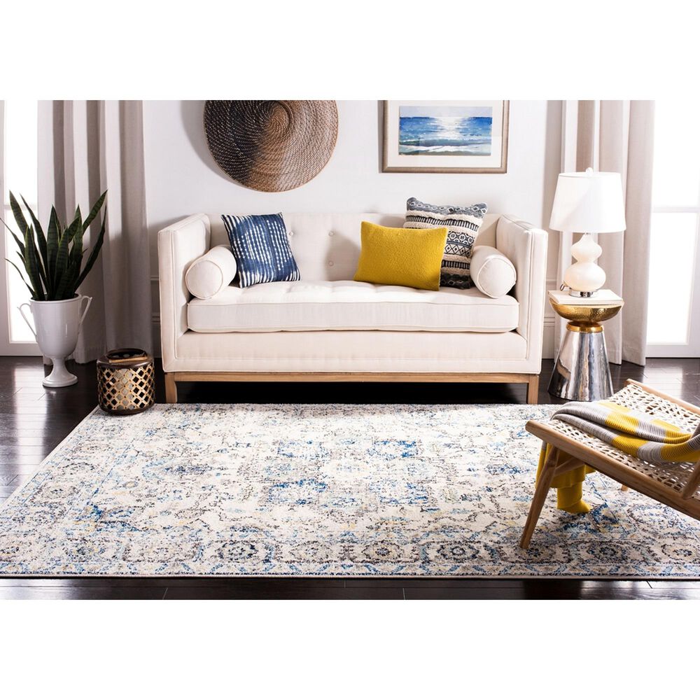 Safavieh Madison MAD603F 10&#39; x 14&#39; Grey and Ivory Area Rug, , large