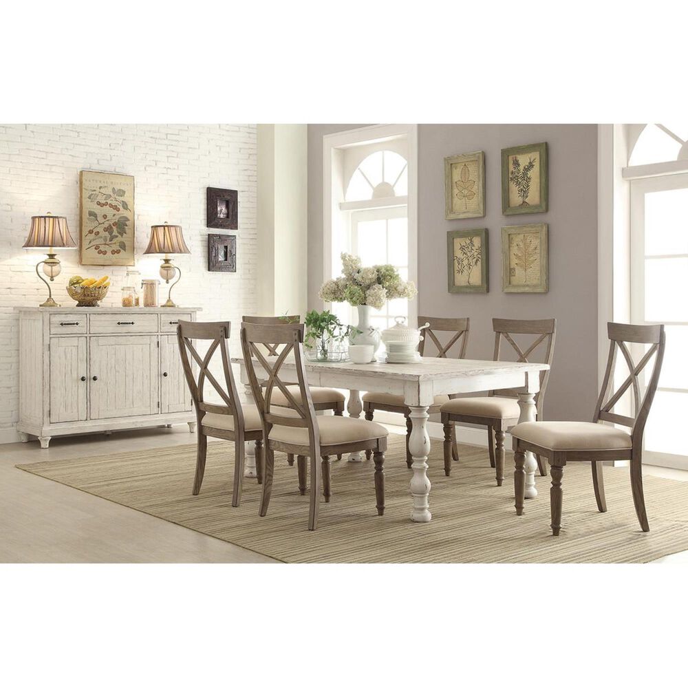 Shannon Hills Aberdeen Server in Weathered Worn White, , large