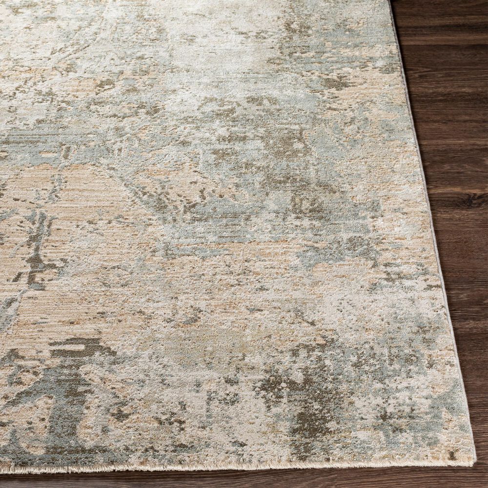 Surya Brunswick 10&#39; x 14&#39; Sage, Gray, White, Blue and Brown Area Rug, , large