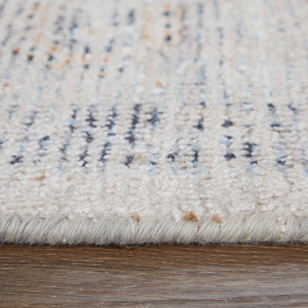 Feizy Caldwell 2&#39; x 3&#39; Ivory and Blue Area Rug, , large