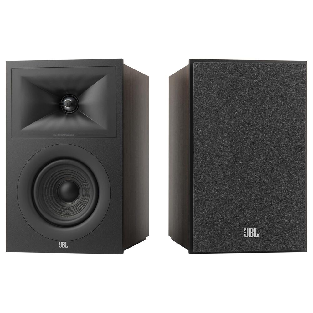 JBL Stage 2 5&quot; 2-Way Bookshelf Loudspeaker in Espresso &#40;Set of 2&#41;, , large