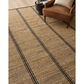 Angela Rose Colton 10" x 14" Natural and Black Area Rug, , large