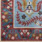 Loloi Canopy Edie Red and Blue 6" x 9" Area Rug, , large
