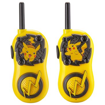 KIDdesigns Pokemon Pikachu Walkie Talkies-Long Range 2-Way Radios, , large