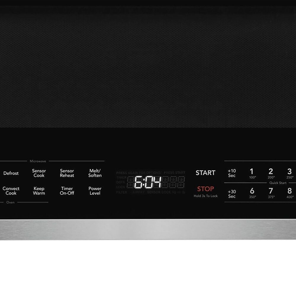 Frigidaire Gallery 2-Piece Kitchen Package with 6.2 Cu. Ft. Electric Range and 30" Over-The-Range Microwave in Stainless Steel, , large