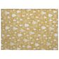 Dalyn Rug Company Wonderland WN23 2"6" x 3"10" Gold Indoor/Outdoor Area Rug, , large