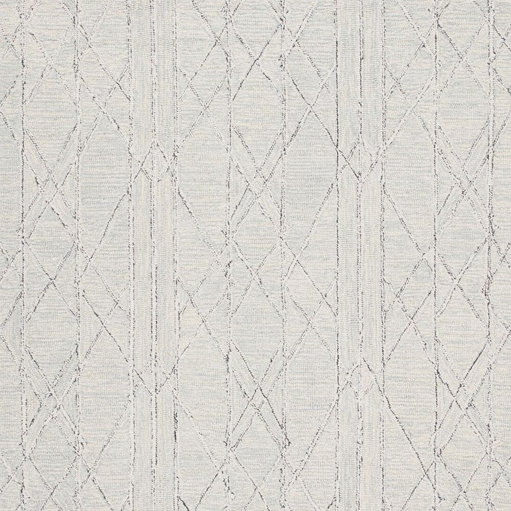 Safavieh Micro-Loop 4&#39; x 6&#39; Ivory and Light Blue Area Rug, , large