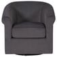 Linon Home Decor Bonnie Swivel Chair in Grey, , large