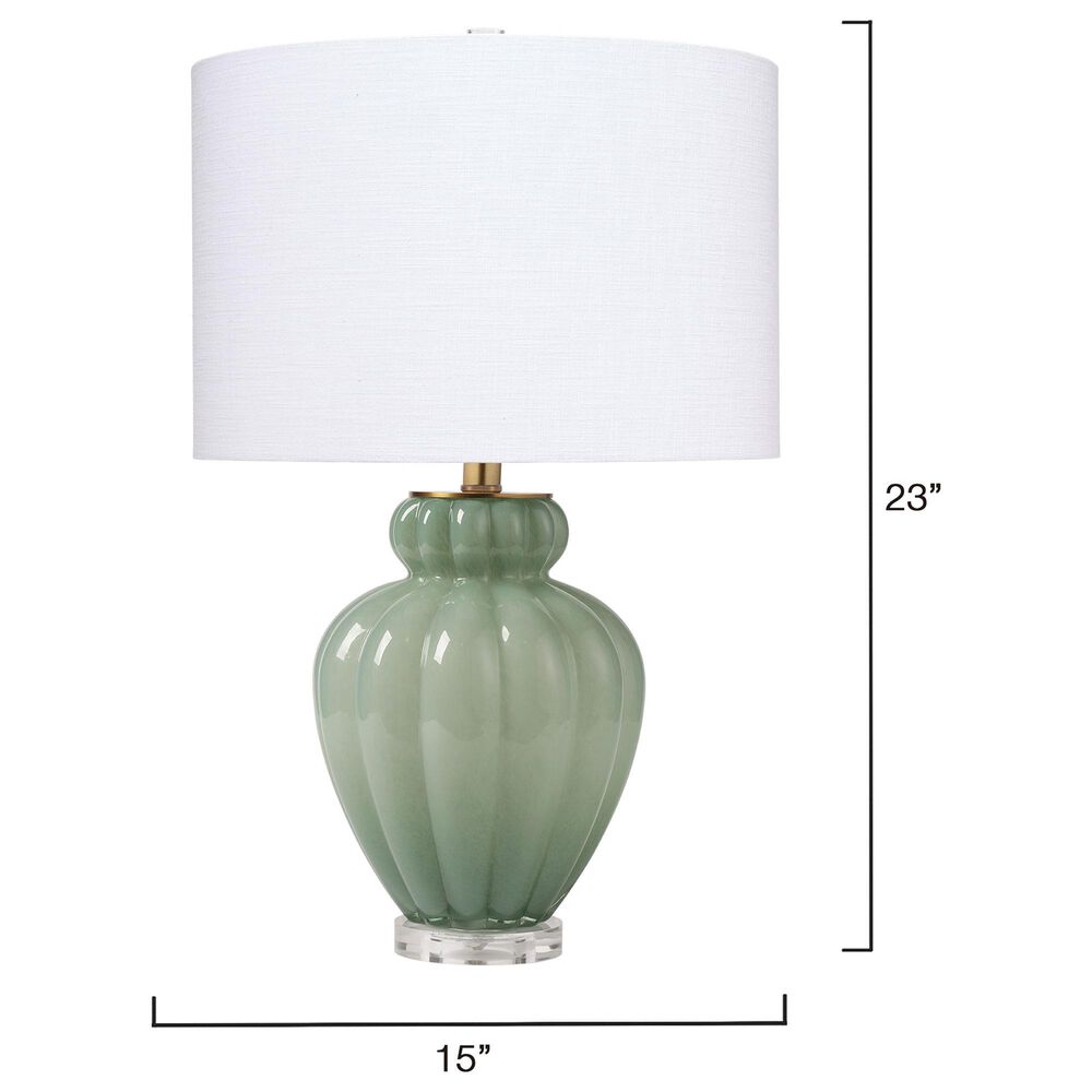 Jamie Young Amberley Table Lamp in Green, , large