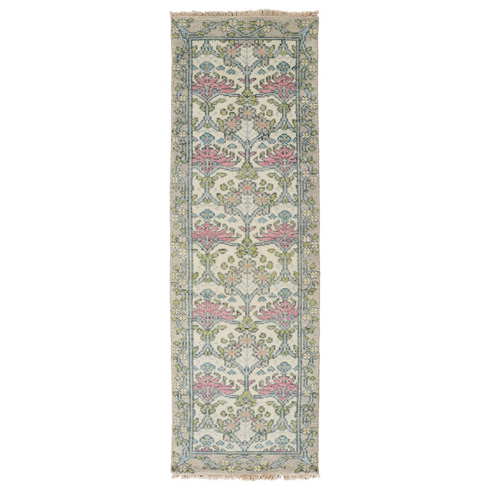 Feizy Rugs Beall 2'6" x 8' Gray Runner, , large