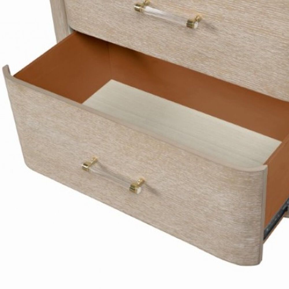 Furniture of America Candra 2-Drawer Nightstand in Natural Oak, , large
