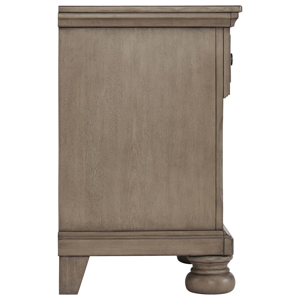 Signature Design by Ashley Lettner 1 Drawer Night Stand in Light Gray, , large