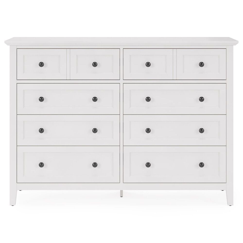 Urban Home Grace 3-Piece King Bedroom Set in Snowfall White, , large