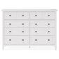 Urban Home Grace 3-Piece King Bedroom Set in Snowfall White, , large