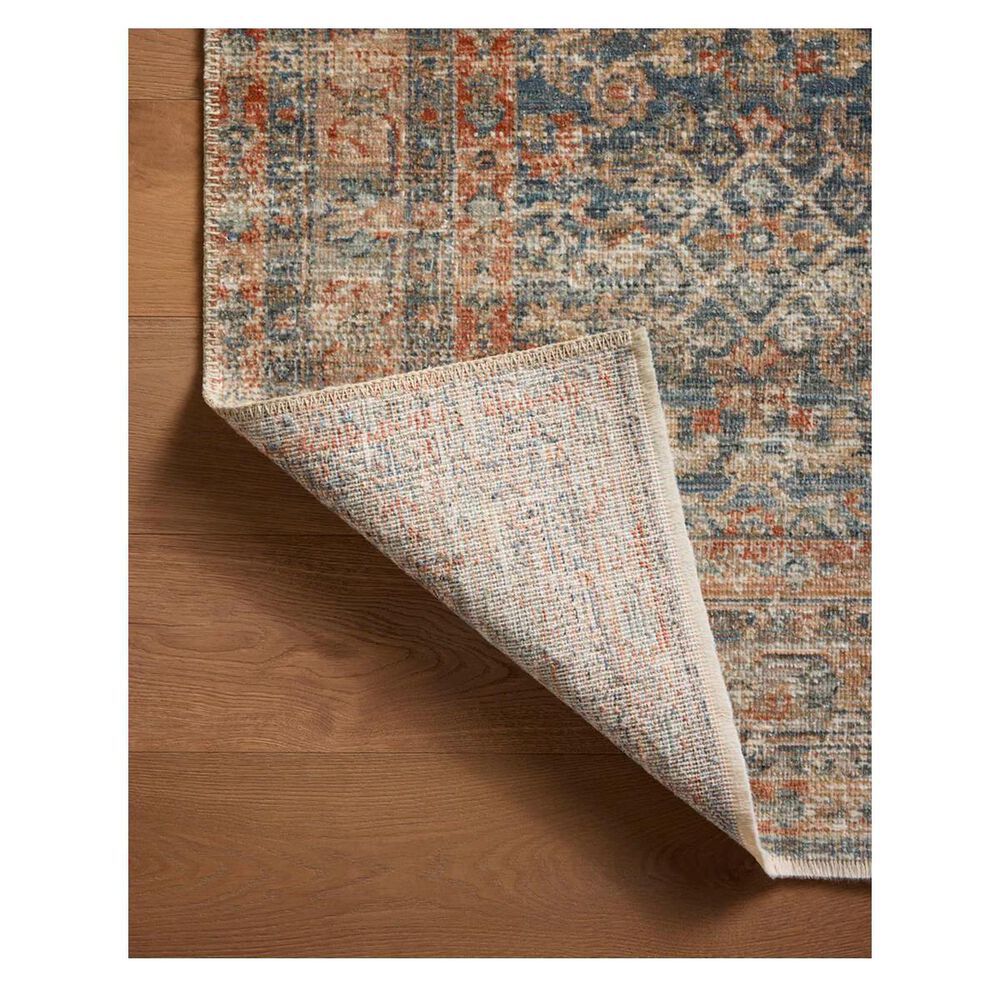 Loloi Loloi Heritage Blue / Rust 13&#39; x 16&#39; Area Rug, , large