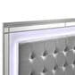 New Heritage Design Valentino Queen Bed in Silver, , large