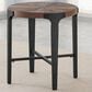 Steve Silver Chevron End Table in Cinnamon and Black, , large