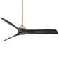Minka-Aire Aviation 60" Ceiling Fan in Soft Brass, , large