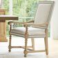 Lexington Home Brands Montecito Anderson Arm Chair in Light Chestnut and Ivory, , large