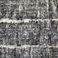 Feizy Kano 6"7" x 9"6" Black, Gray and Ivory Area Rug, , large