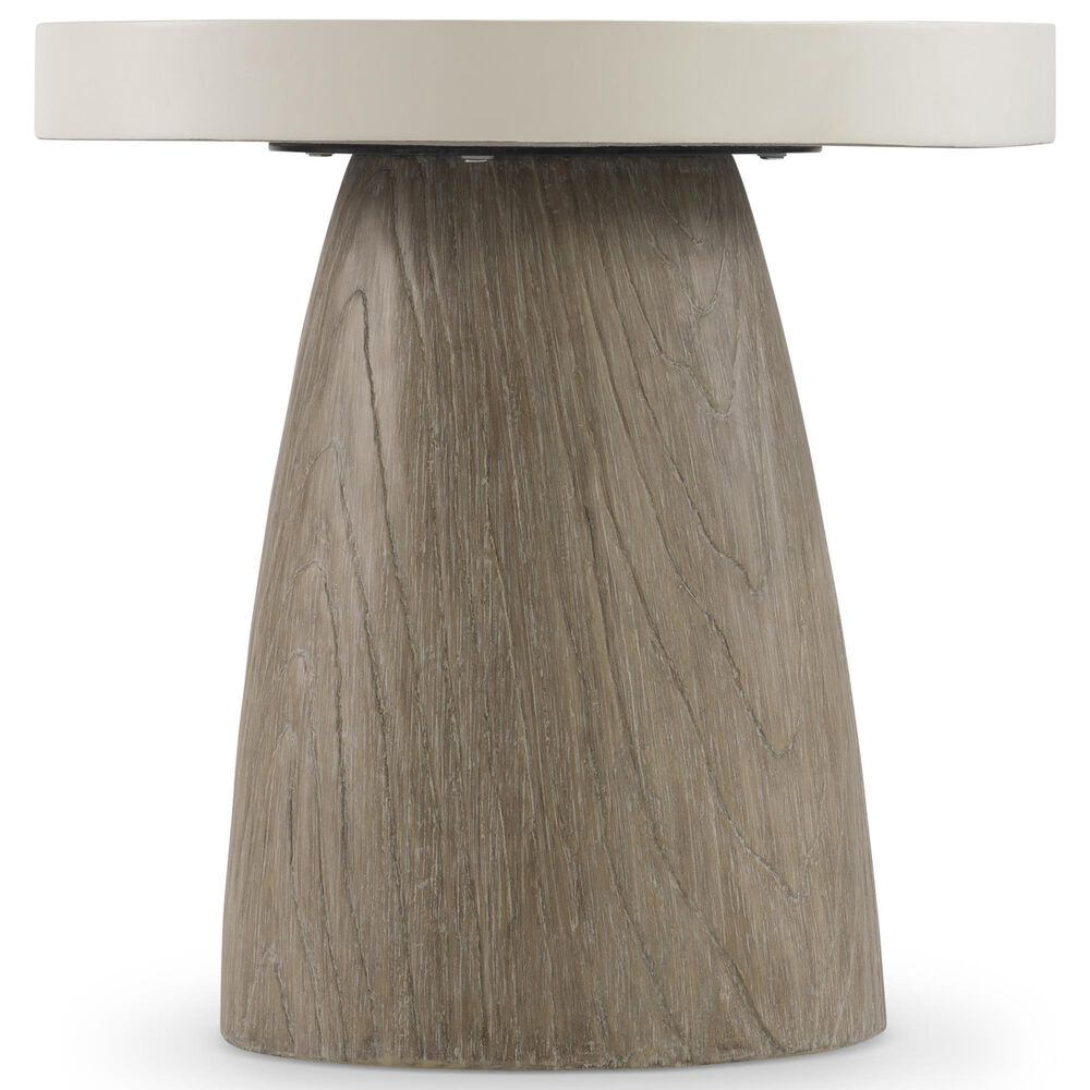 Bernhardt Granville Outdoor Side Table in Bone and Sea Oat, , large