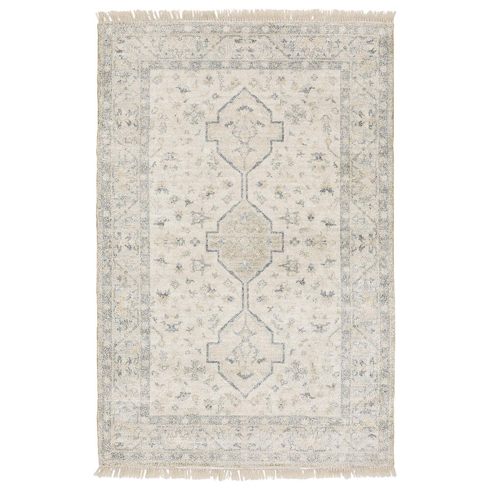 Oriental Weavers Malabar Hobart 45304 5" x 8" Beige Area Rug, , large