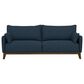 Emerald Home Furnishings Aria Stationary Sofa in Navy Storm, , large