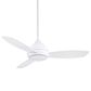 Minka-Aire Concept I Wet 52" Indoor/Outdoor LED Ceiling Fan in White, , large