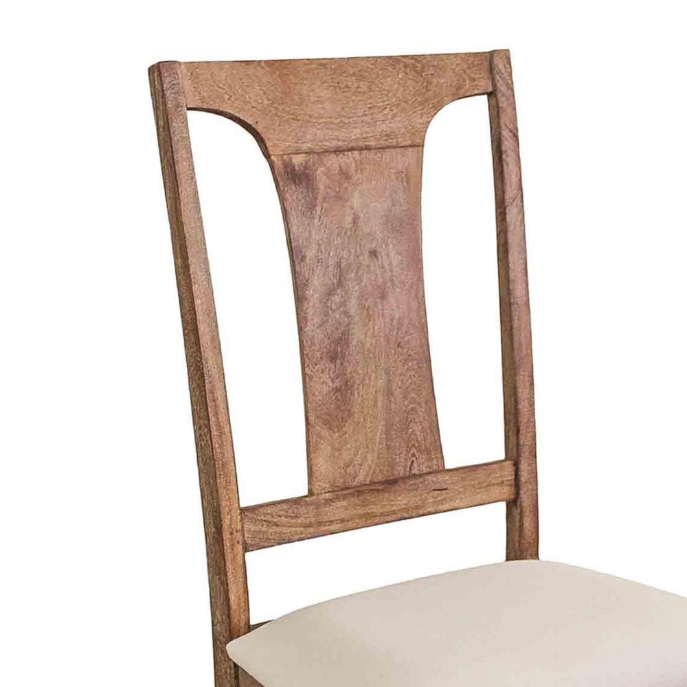 Home Trends &amp; Design San Rafael Side Chair in Antique Oak, , large