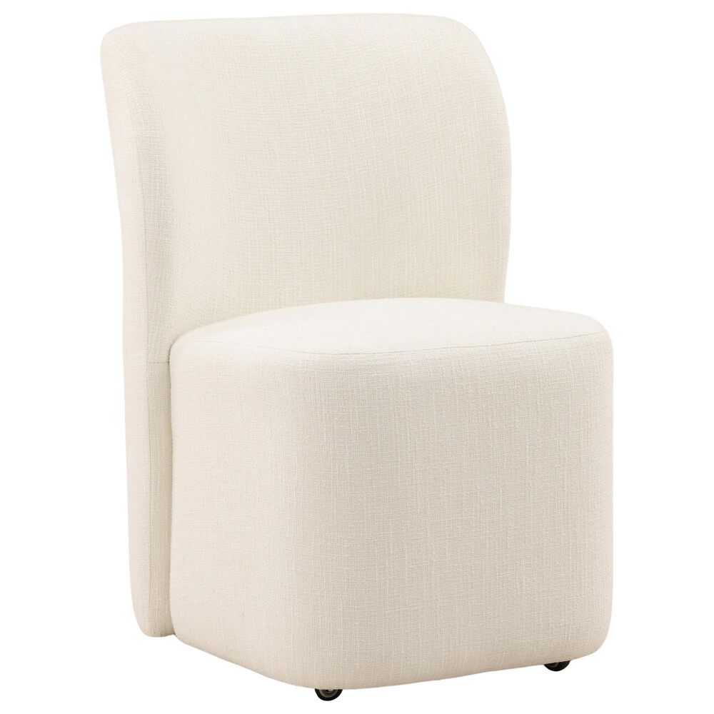 Blue Sun Designs Saoirse Dining Side Chair with Cream Upholstery, , large