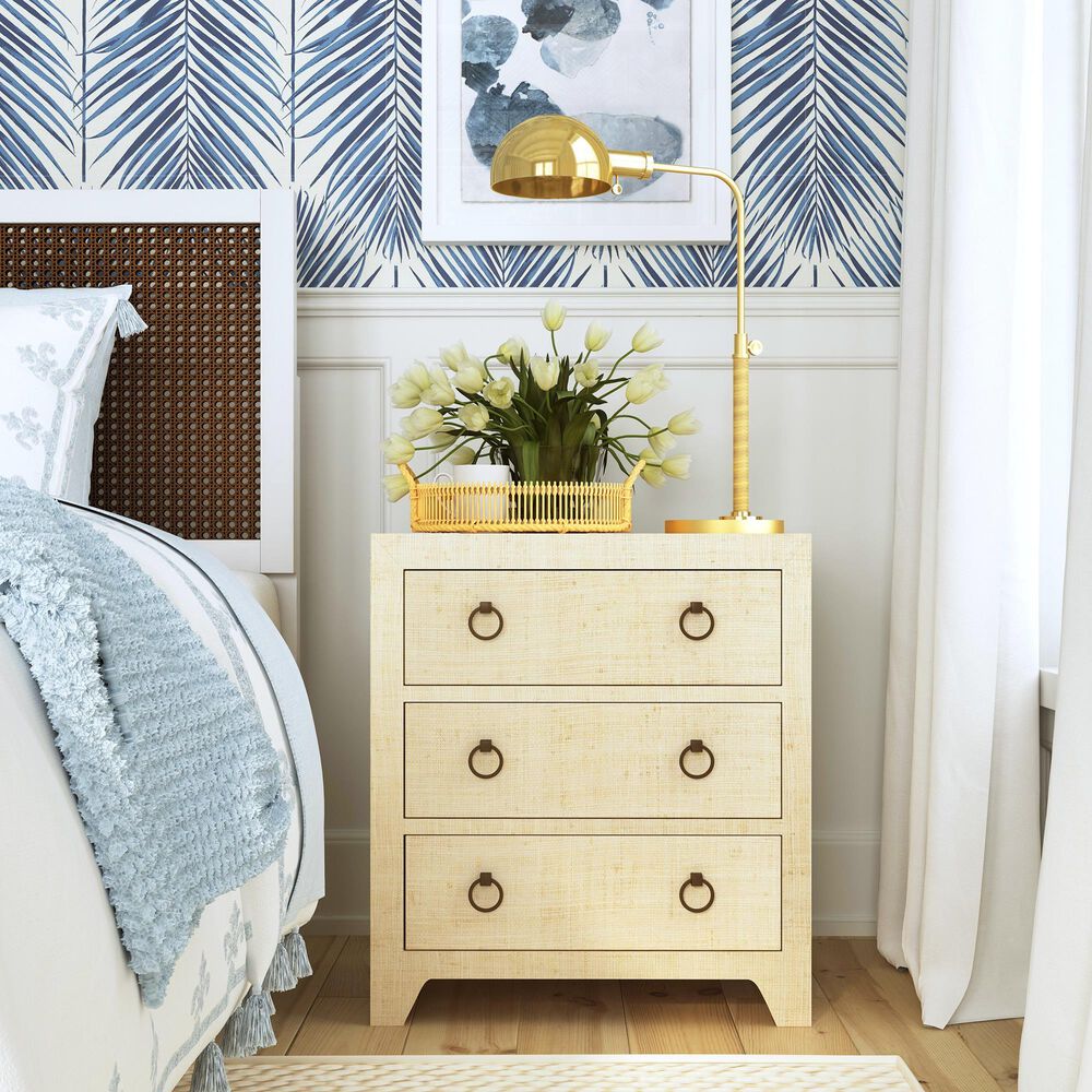 Butler Specialty Company Bar Harbor 3-Drawer Nightstand in Natural, , large