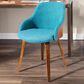 LumiSource Bacci Accent Chair in Teal, , large