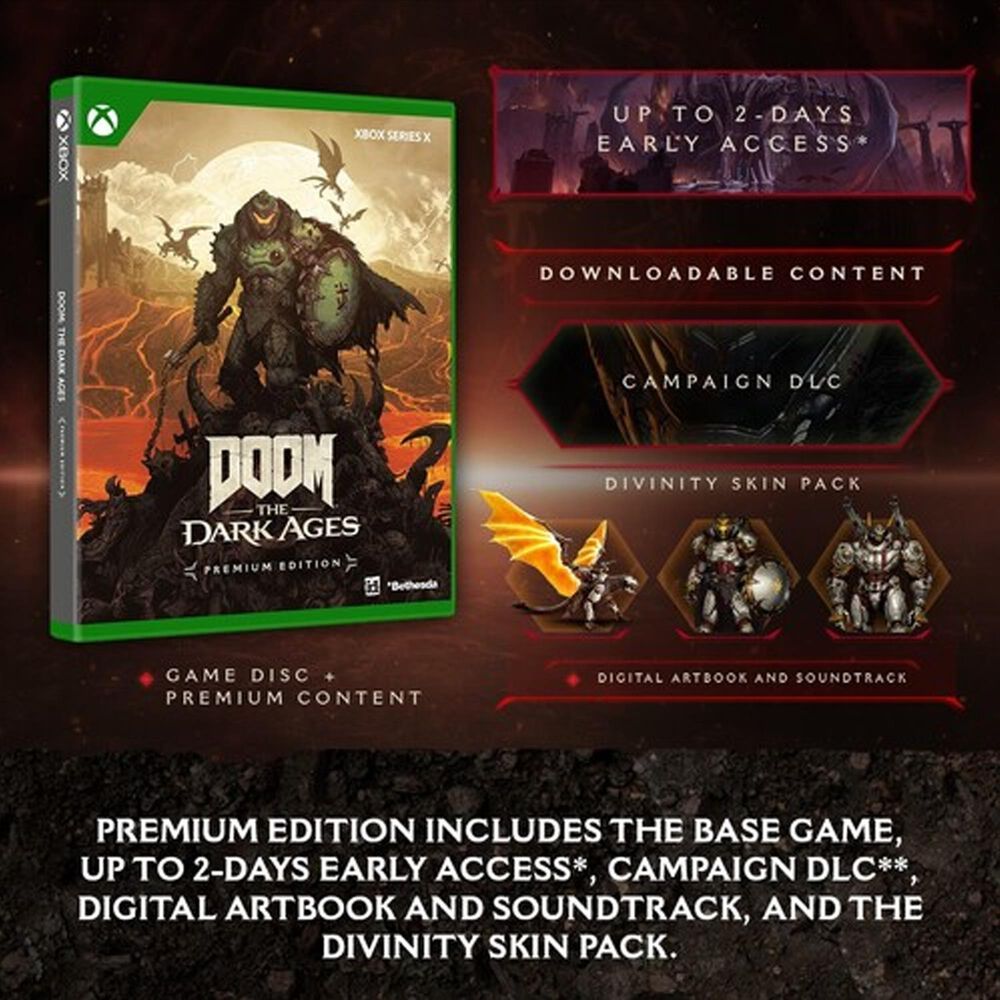 Doom The Dark Ages Premium Edition - Xbox Series X, , large