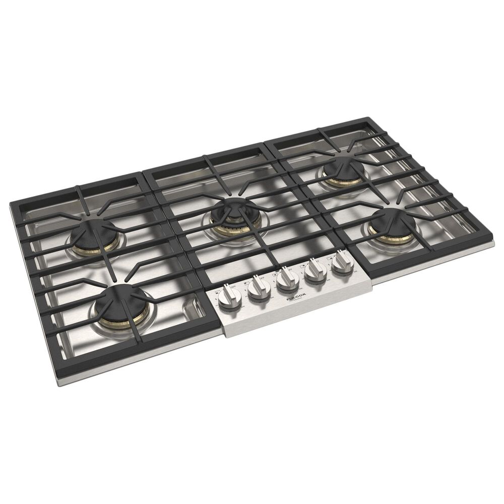 Fulgor Milano Sofia 36&quot; Gas Cooktop with 4 Stacked Burners in Stainless Steel, , large