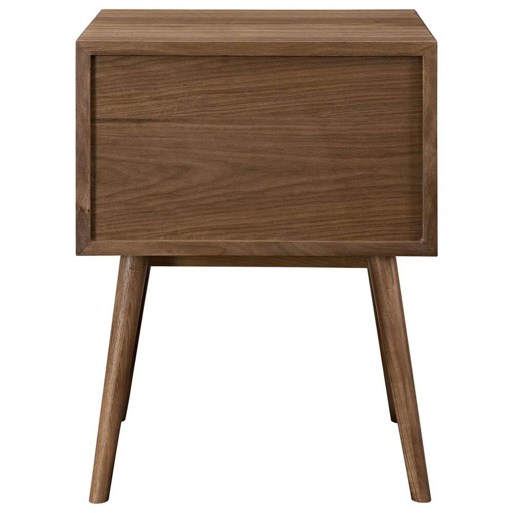 Modway Dispatch 2 Drawer Nightstand in Walnut, , large