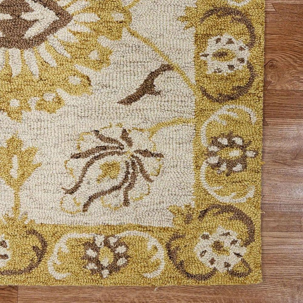 Amer Rugs Romania 8&#39; x 10&#39; Gold Area Rug, , large