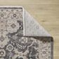 Kas Oriental Rugs Adele Sofia 11"6" x 15"3" Gray and Ivory Area Rug, , large