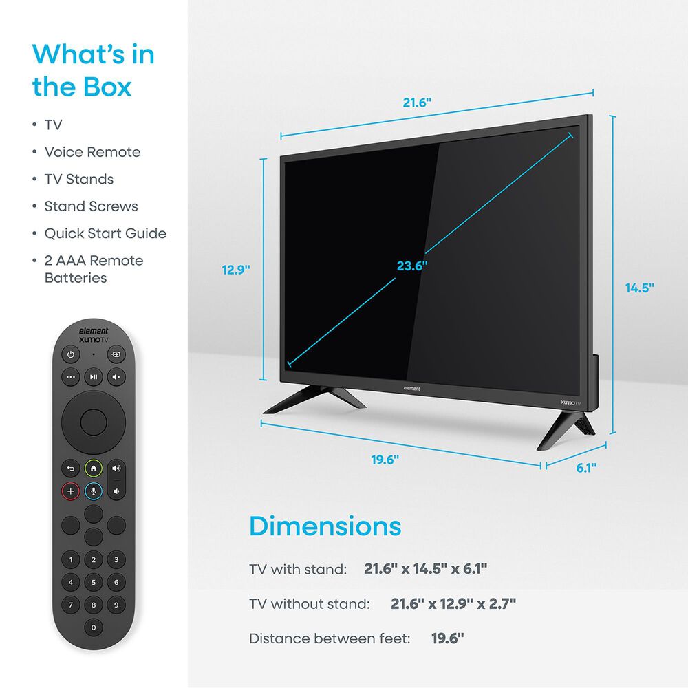Element 24&quot; 720P HD Xumo Smart TV, , large