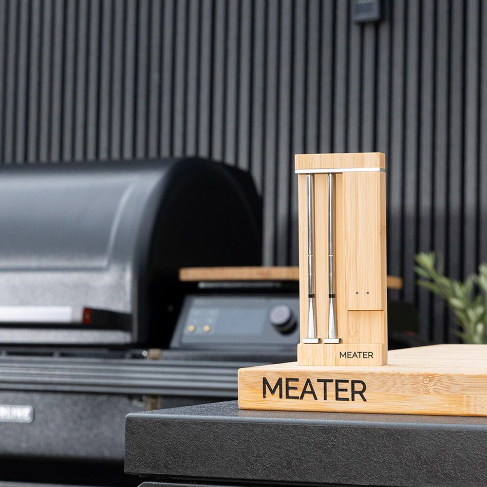 Traeger Grills Pro Duo Wireless Meat Thermometer in Stainless Steel and Honey, , large