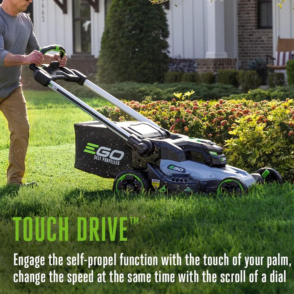 EGO Power+ 30" Super Composite Deck Battery-Powered Self-Propelled Mower with Dual Motor Kit, , large