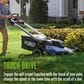 EGO Power+ 30" Super Composite Deck Battery-Powered Self-Propelled Mower with Dual Motor Kit, , large