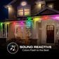 Monster Illuminessence 24 Ft. Smart String Light with Sound Reactive in Multicolor, , large