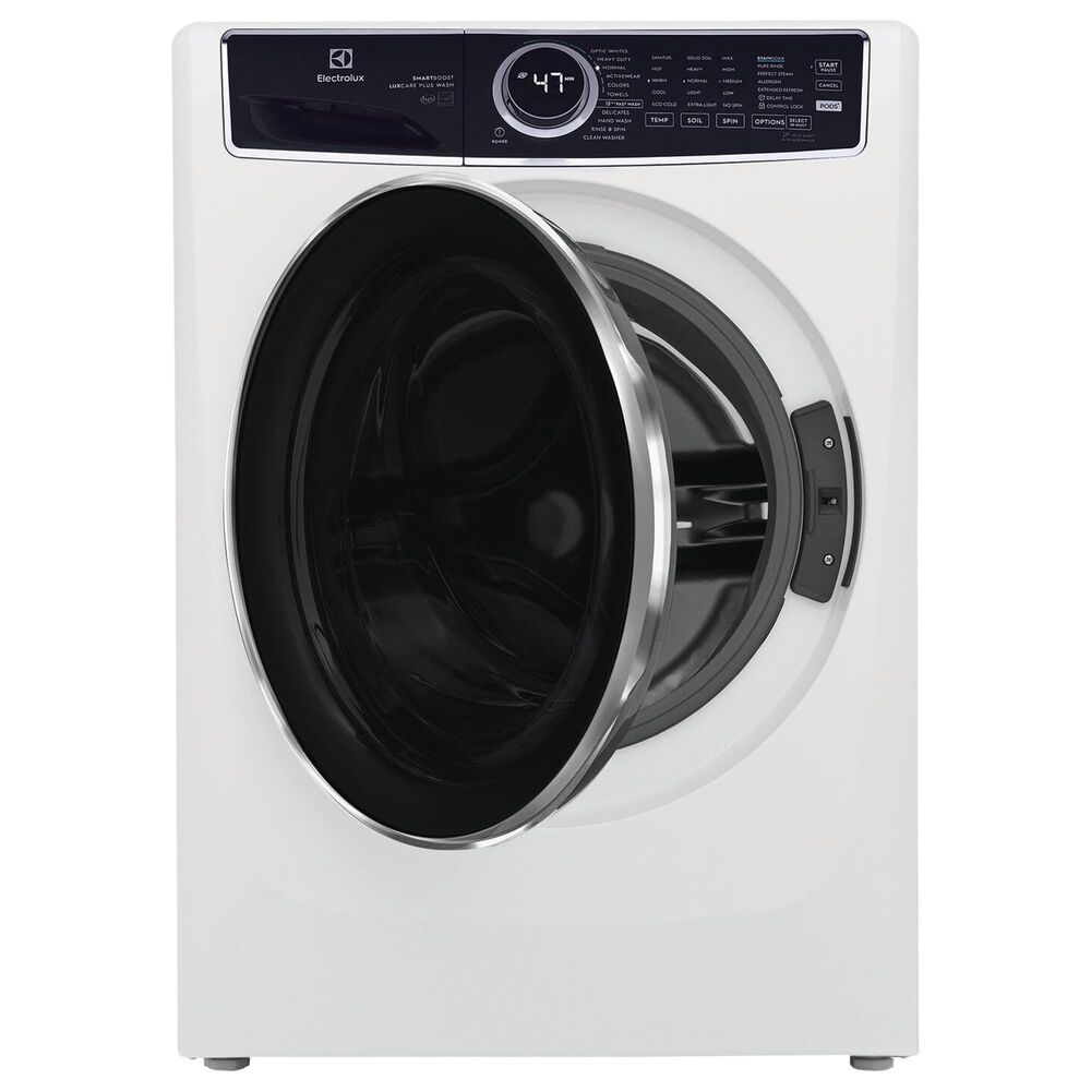 Electrolux 4.5 Cu. Ft. Front Load Washer and 8.0 Cu. Ft. Gas Dryer Laundry Pair in White, , large