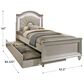 Furniture of America Allie Twin Panel Bed without Trundle in Pearl White, , large