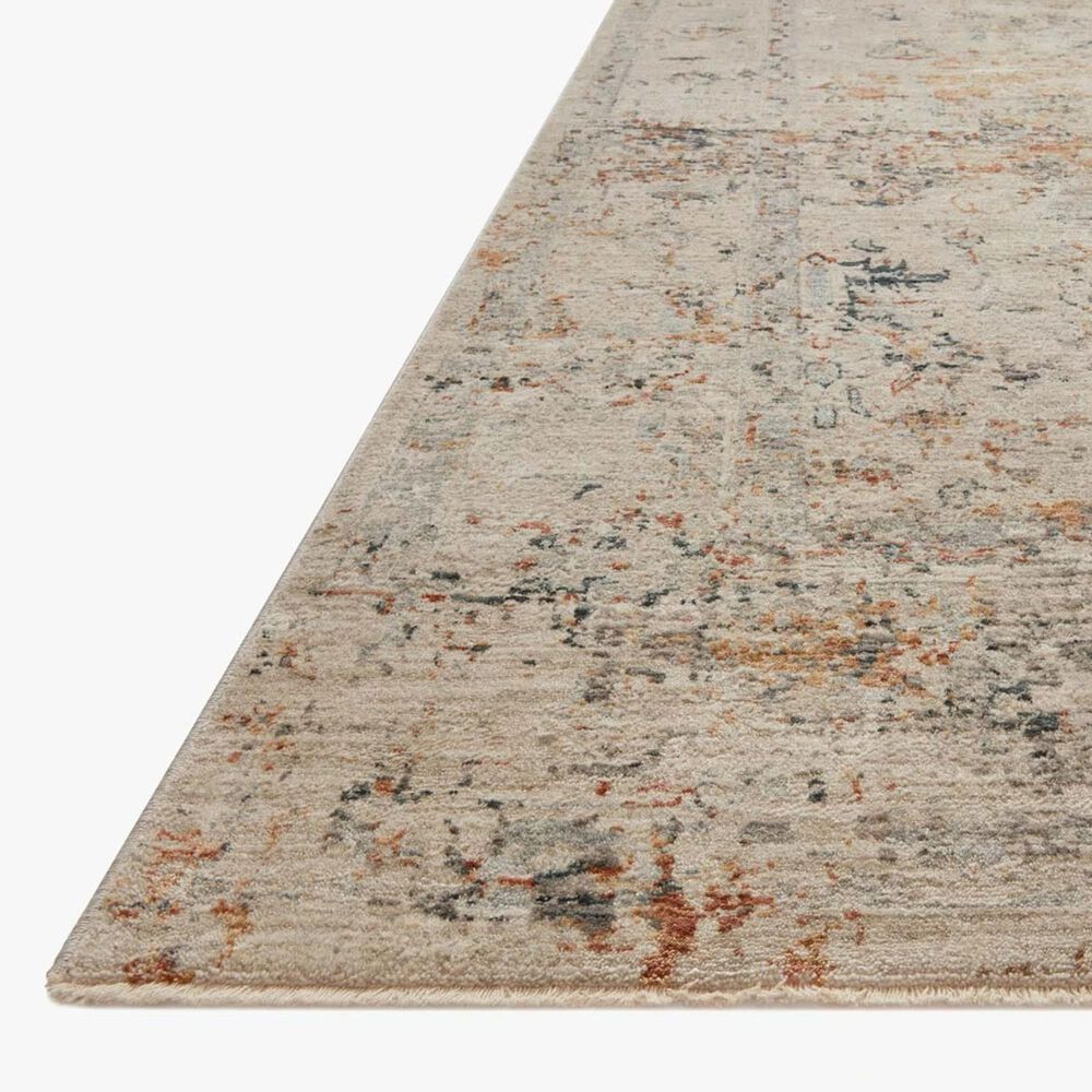 Loloi Axel 2&#39; x 3&#39; Silver and Spice Area Rug, , large