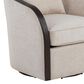 LumiSource Gemma Swivel Accent Chair in Sand, , large