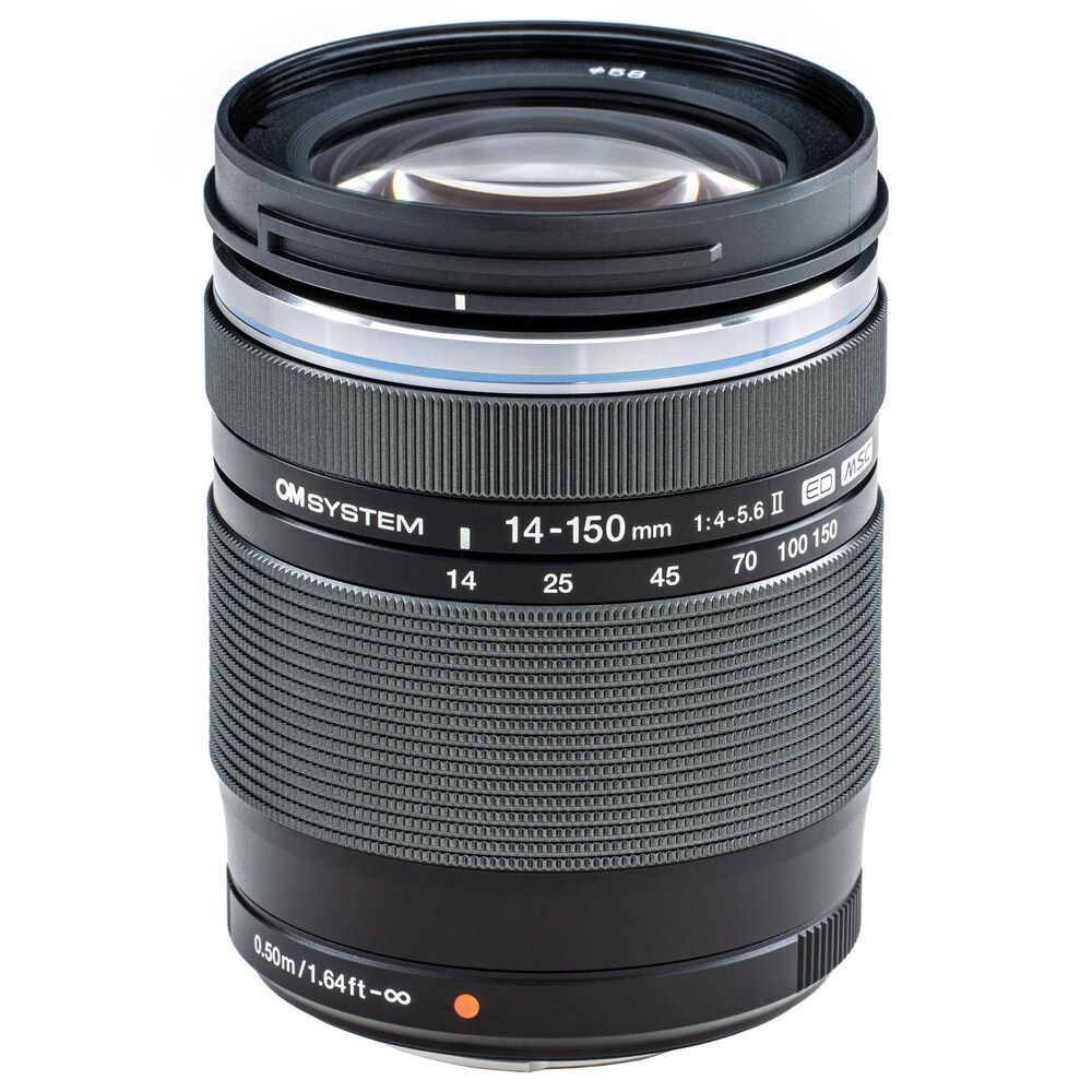 OM- System M. Zuiko Digital ED 14-150mm f/4.0-5.6 II Lens in Black, , large